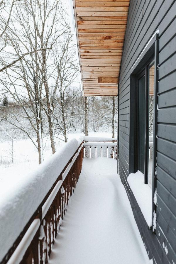 Sniegi Apartments With Sauna Madona Luaran gambar
